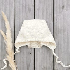Baby hat knitting pattern | baby newborn bonnet | easy baby knit for beginners | preemies | 0-18 months | pdf in English or German
