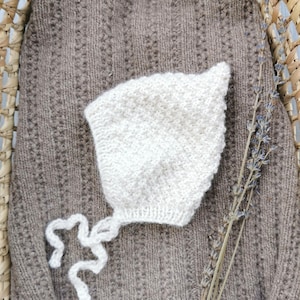 Modello per cappellino da neonato a maglia | Cappellino da gnomo | Cappellino per neonato a punto riso | Cappellino da folletto per neonato | Principiante | 0-36 | Tedesco + Inglese