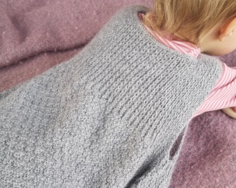 Sleeping bag pattern | knitting pattern sleeping bag for newborn babys toddler | baby sack sleeper | baby sack bag | seamless | 0-24 months
