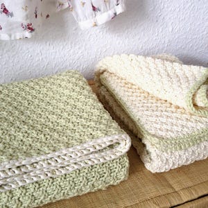 Baby blanket pattern | knitting pattern for beginners | beginner pattern | english