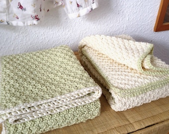 Baby blanket pattern | easy baby knits blanket | easy baby knitting patterns | beginner | newborn knitting | pdf english