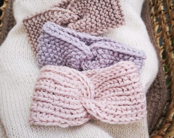 Teje una diadema para bebé | Teje una diadema para niños | Sin costuras | Retorcido | 3 patrones de tejido | Para principiantes | Alemán + Inglés