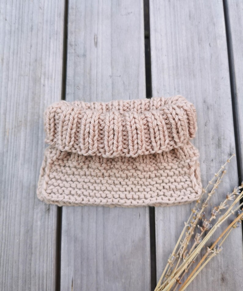 Neck Warmer Knitting Pattern | Children's Scarf for Pixie Hats | Baby