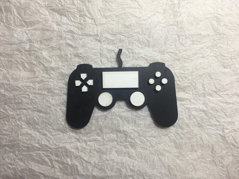 Playstation 4 Controller Wall Decor Ps4 Lasercut Wood Naruto Deadpool