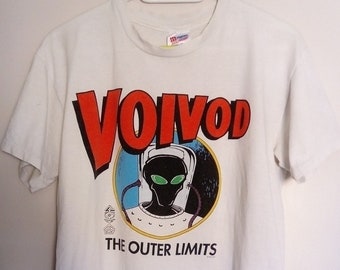 Voivod - The Outer Limits Vintage 1993 Tour shirt Thrash Metal, Watchtower, Coroner, Obliveon, DBC, Martyr, Razor, Vektor, Mekong Delta