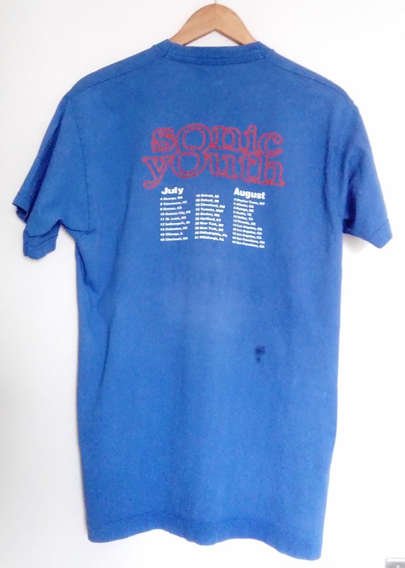 Sonic Youth - Vintage Official 1995 Tour Shirt ( … - image 2
