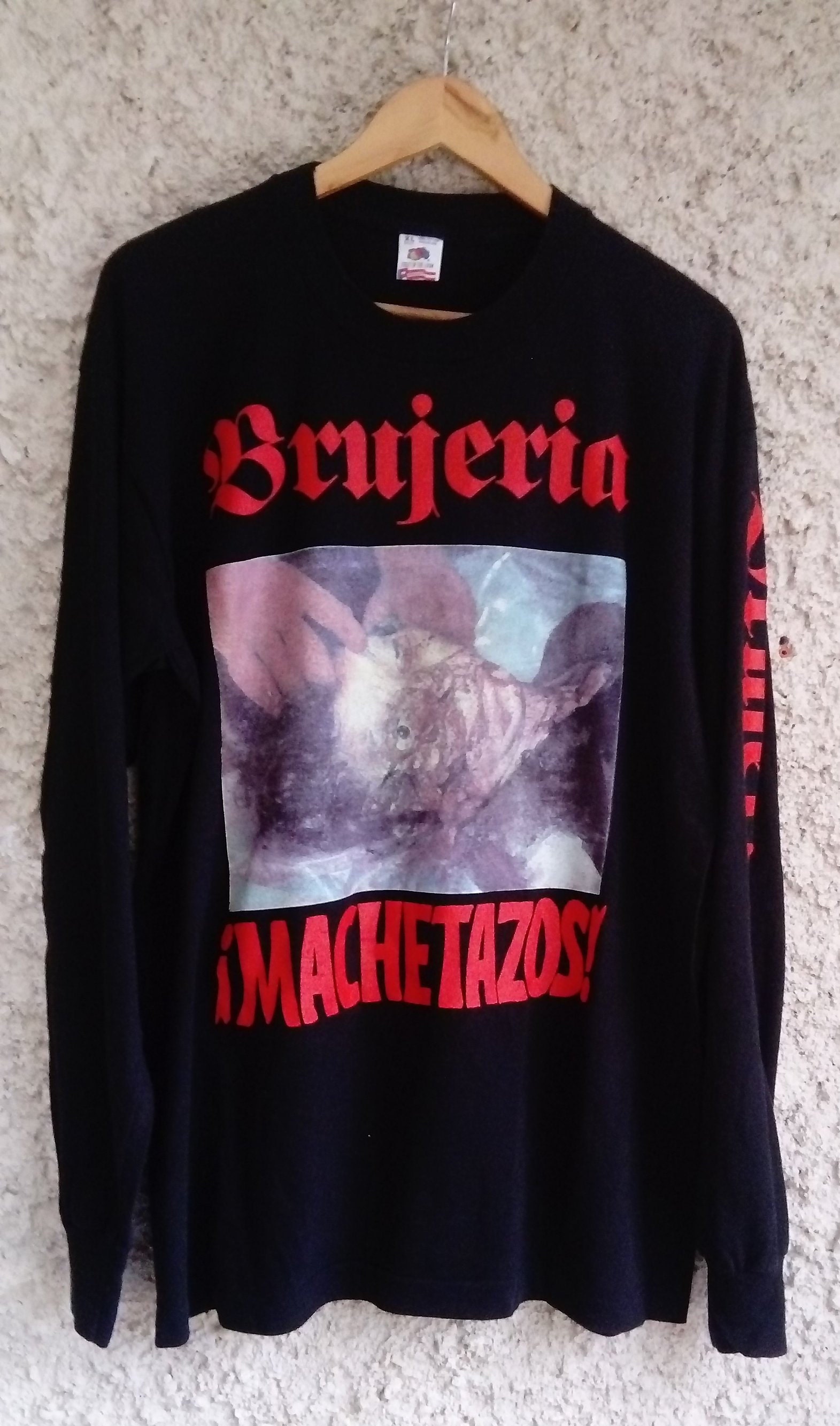 Brujeria - Machetazos Original Vintage Shirt (grind Death,napalm