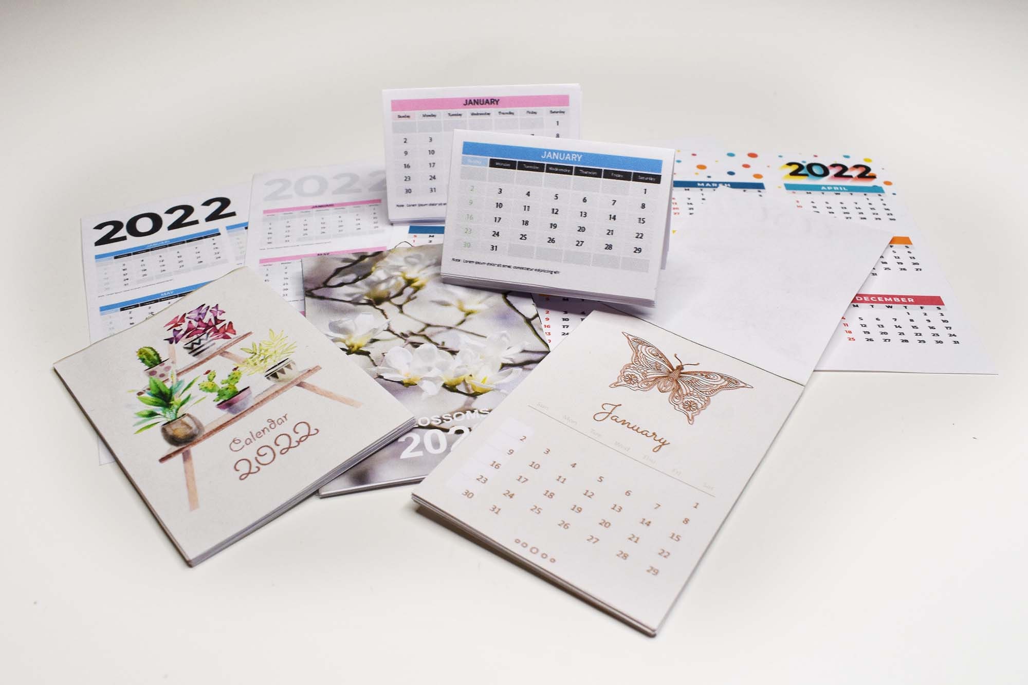 2022 Miniature Calendars 1/6 for Dolls Like Barbie and - Etsy