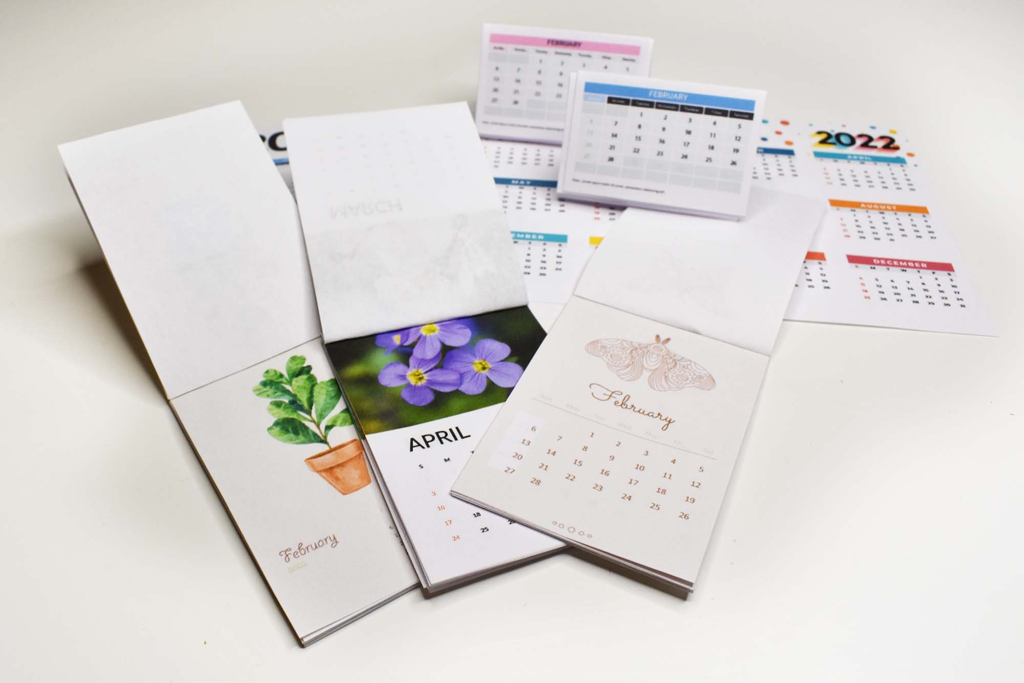 2022 Miniature Calendars 1/6 for Dolls Like Barbie and - Etsy