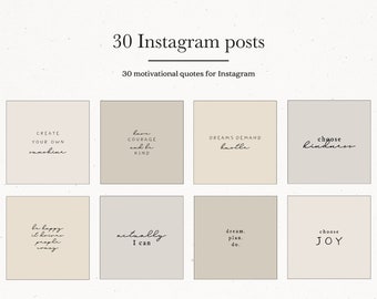 モチベーションを高める名言が満載の Instagram 投稿 30 件、高画質ですぐにダウンロードできる Instagram 投稿、既製の Instagram テンプレート 名言集 ナチュラル ヌード