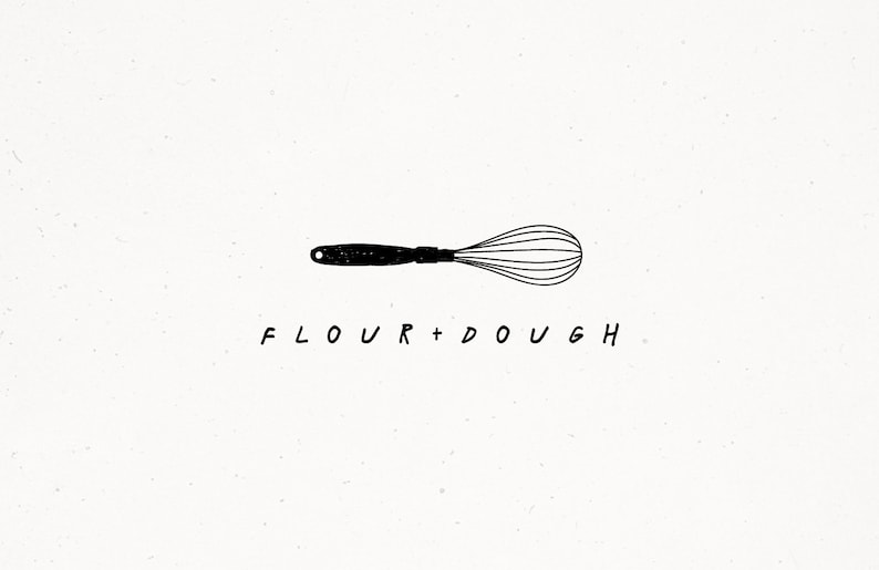 Cooking Bakery Premade Logo Design Mixer Baking Artisan Boho Beater ...