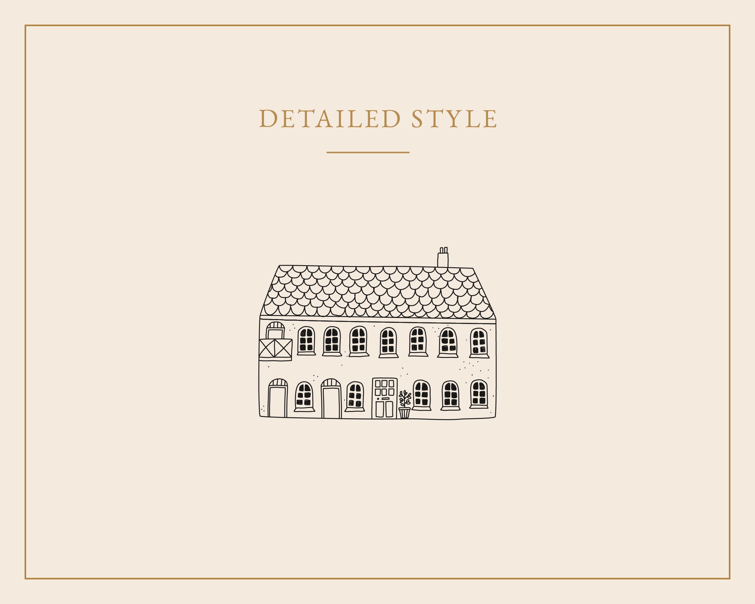 Custom House Illustration, Hand Drawn House Illustration, Farm House ...
