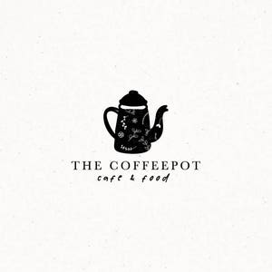 Vintage Premade Logo Design Cafe Simple Shop Logo Blog Rustic Bloggers Minimal Custom Small Business Designer Branding Webshop DIY Craft