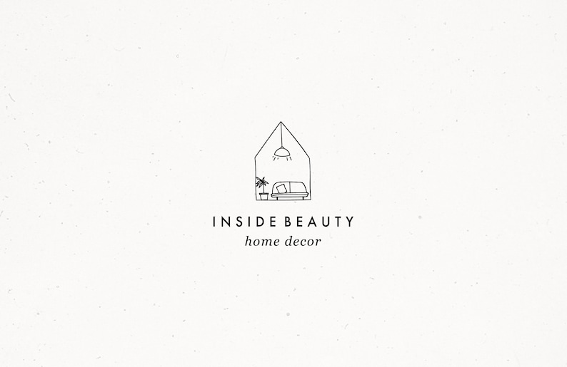 Home Decor Logo Design Premade Interior Brand Home Styling | Etsy