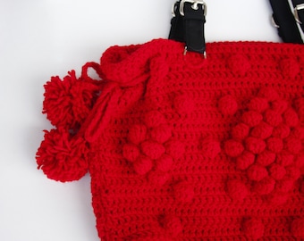 PDF-Bobble Crochet Purse Pattern PDF