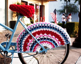 PDF-I Heart My Bike Skirt Crochet PDF Pattern