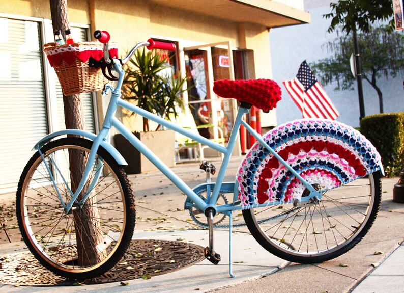 PDF-I Heart My Bike Skirt Crochet PDF Pattern image 5