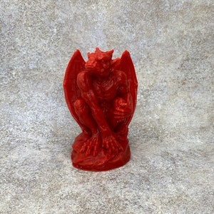 Gargoyle with wings. Gargoyle silicone molds 3d. Candle molds. Magic molds. Good quality molds.