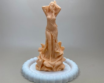 Stampo per candele di Afrodite, forma in silicone della dea greca