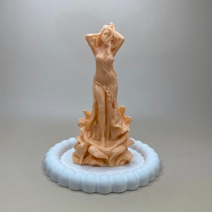Birth Of Goddess Aphrodite New Style. Greek Roman Goddess. Silicone molds. Candle mold Aphrodite. Candle molds 3D. Good quality form.