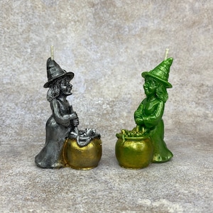 Witch with a bowler hat. Silicone molds. Witch Mold 3d. Forms for candles. Premium quality molds. We use only high quality silicone.