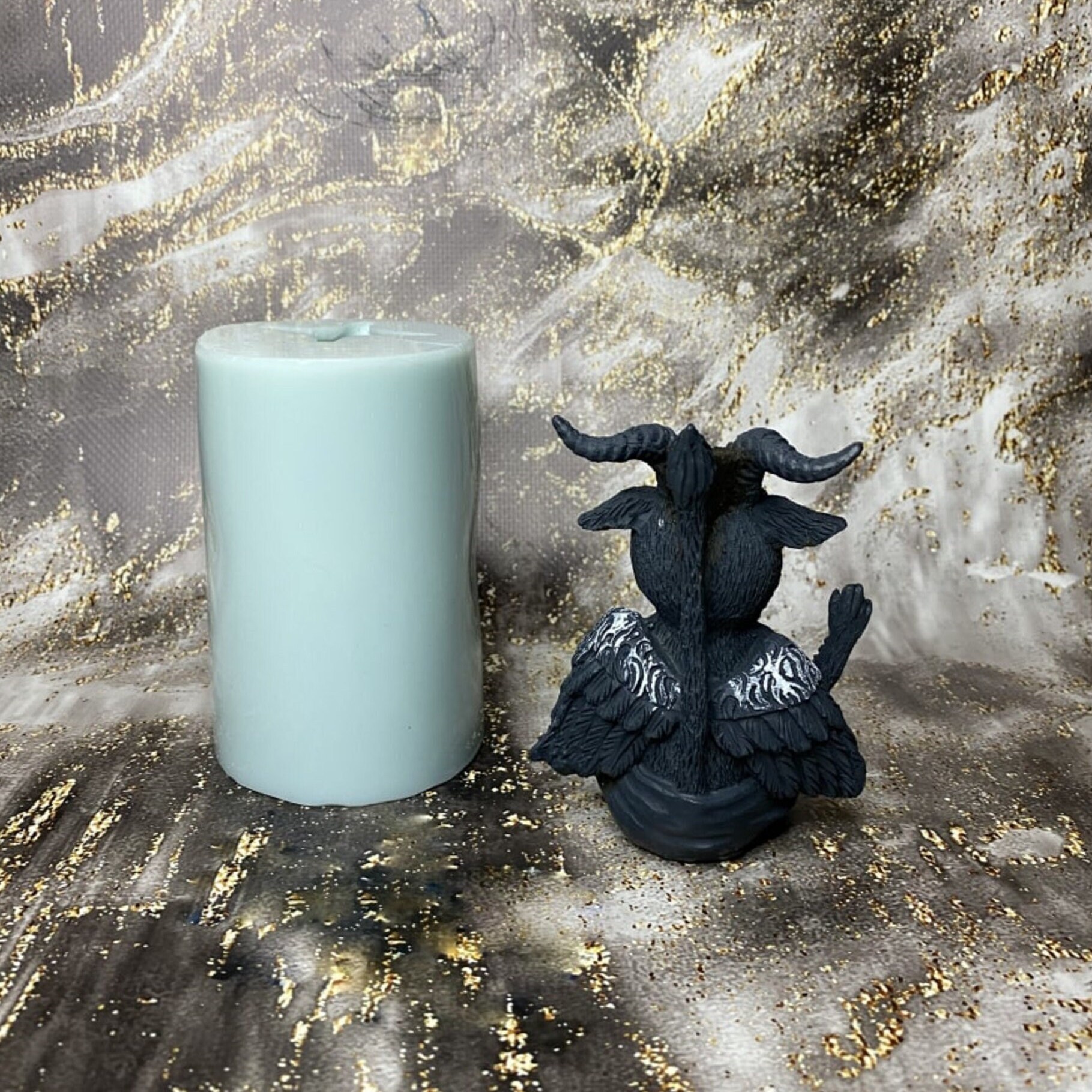 BAPHOMET. Silicone Molds. Candle Molds. Soap Molds. Good Etsy Australia