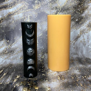 Candle with moon phases. Silicone molds 3d. Candle molds. Magic molds. Good quality molds.