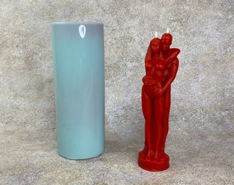 Verliebtes Paar. Silikonform. Kerzen-Gießform. 3D Gießform. Gute Qualität Form.