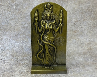 Diosa Hécate. Molde de Hécate 2D. Moldes para velas. Moldes de silicona. Moldes de primera calidad. Usamos solo silicona de alta calidad.