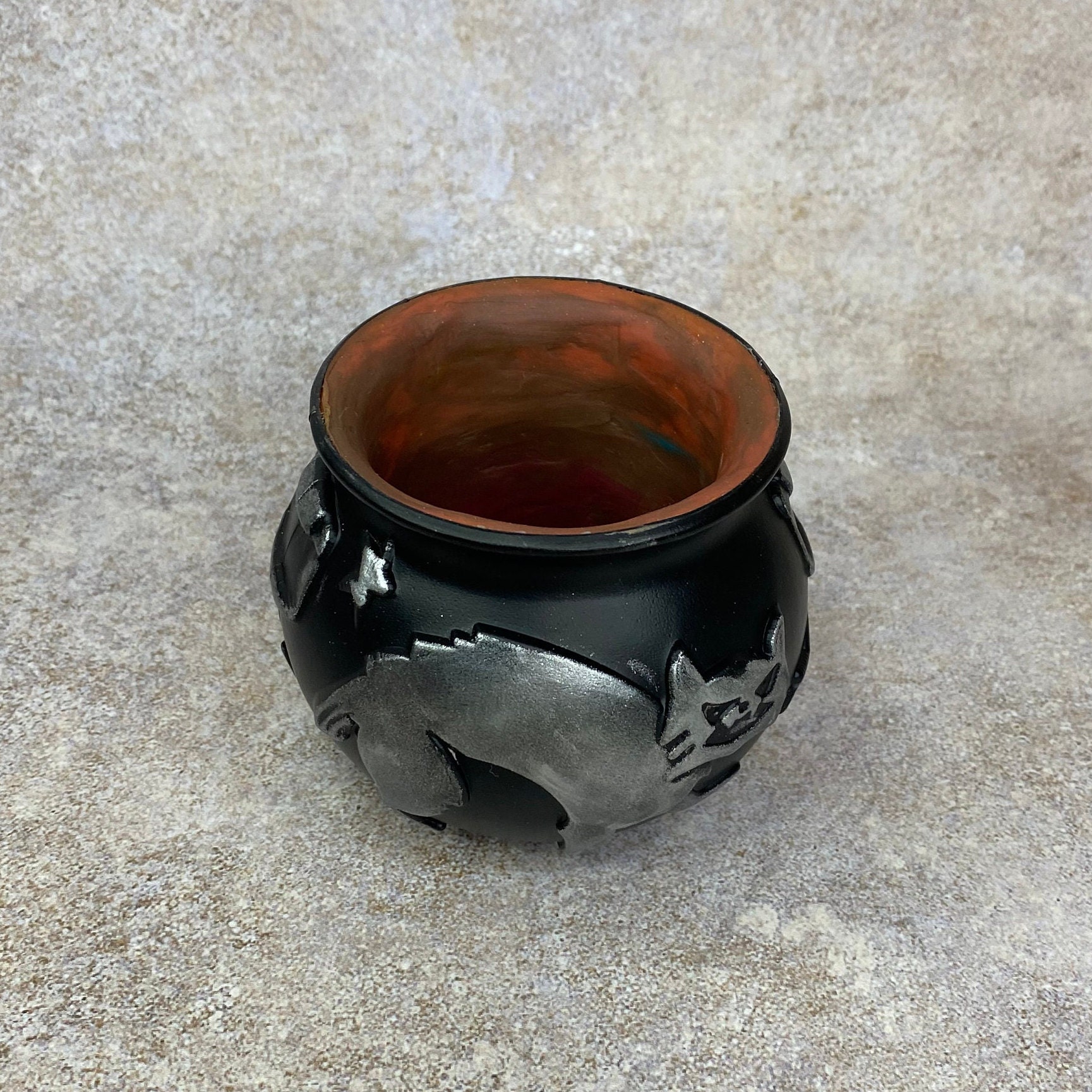 Cauldron Halloween. Silicone Molds. Cauldron Mold 3d. Forms for Candles