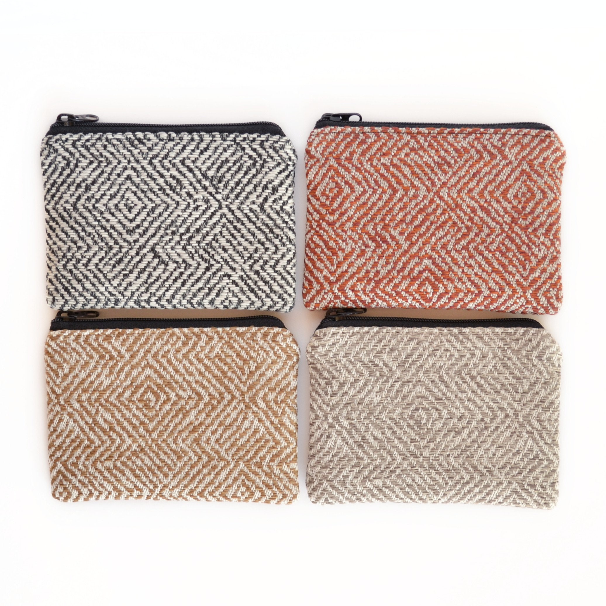 Recycled coin shop purse