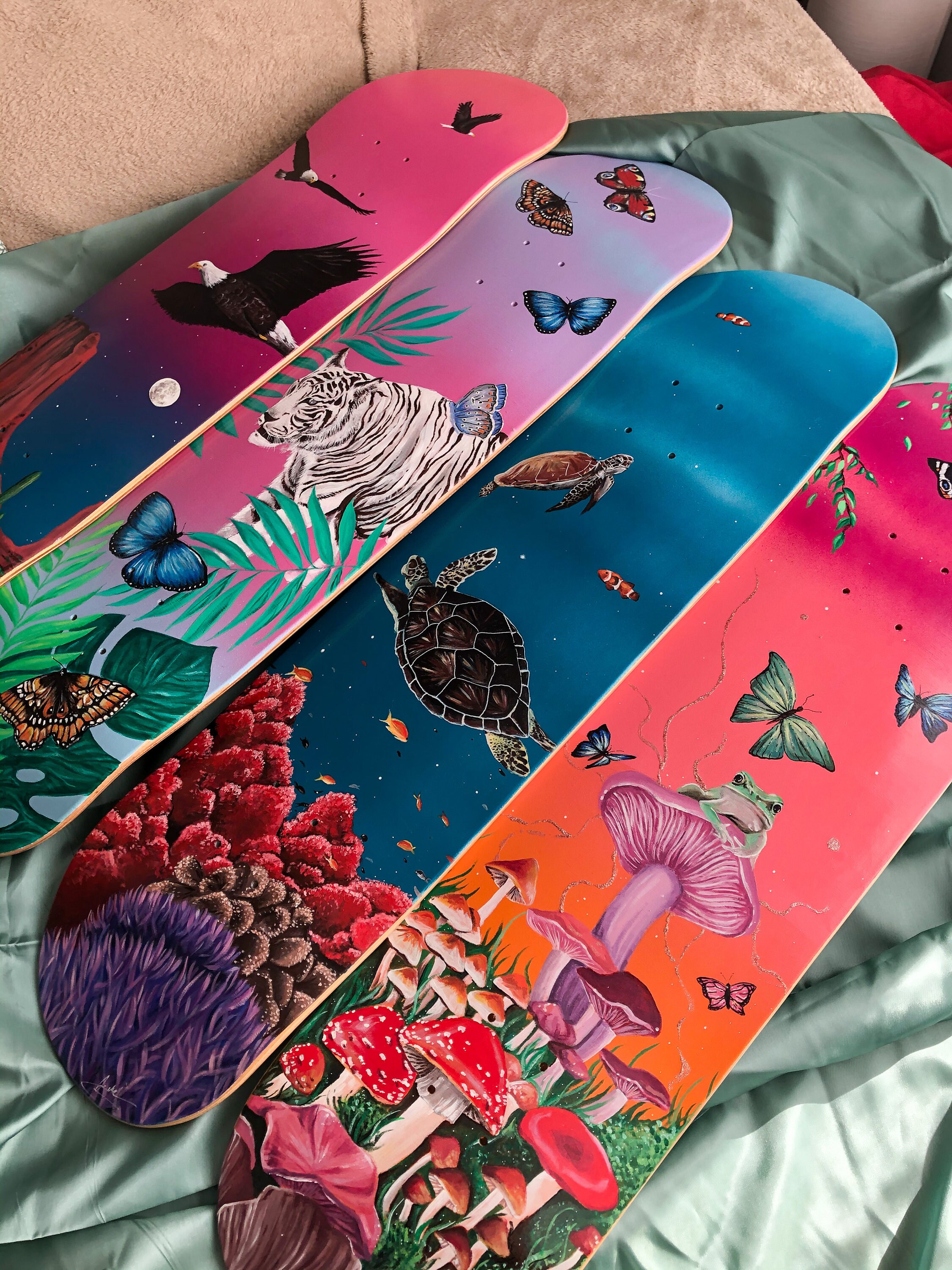 Personnalisation Skateboard