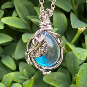 Collier miroir de sorcière | Amulette de protection Hexenspiegel contre la magie noire |  Amulette wicca | Outil de modification