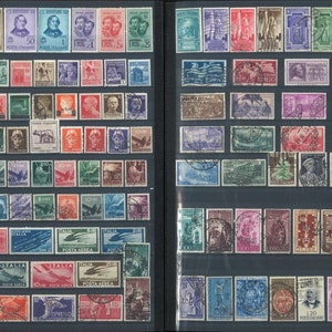 Italie - Italie - ALBUM COMPLET de 1263 timbres de collection Scrapbooking Hobby