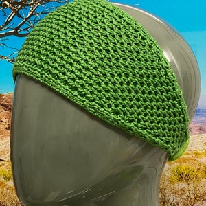 Headband or hair band, air permeable, handmade, knitted like a net, in 12 colors image 7