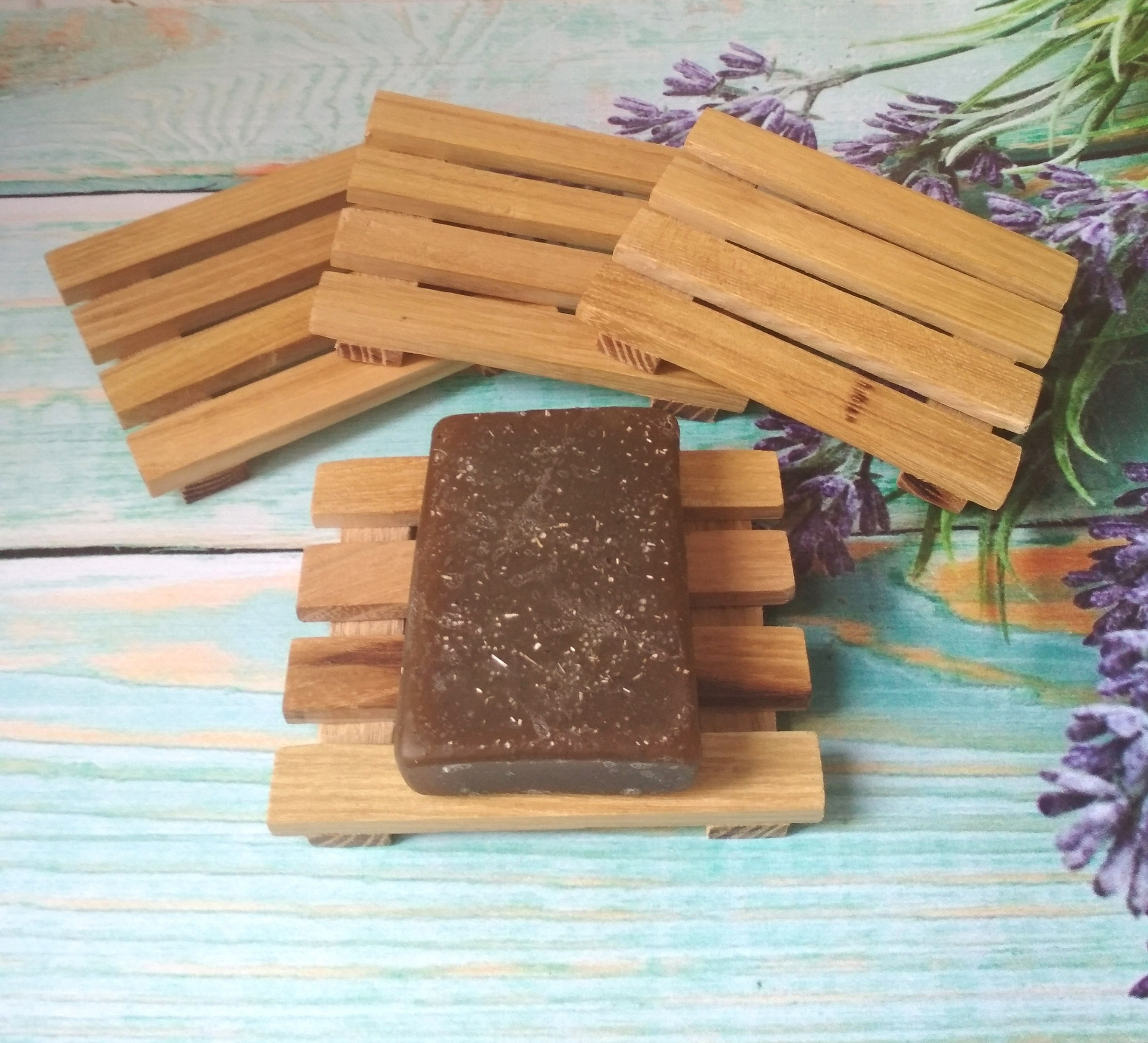 Rustic Wood soap dish bathroom decor zero waste useful home Etsy
