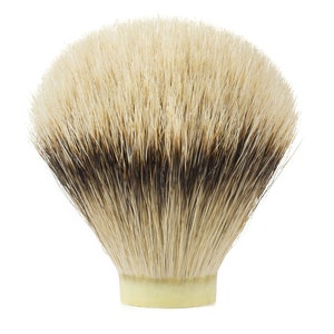 High Mountain White Badger Hair Shaving Brush Knot (22mm - 24mm)