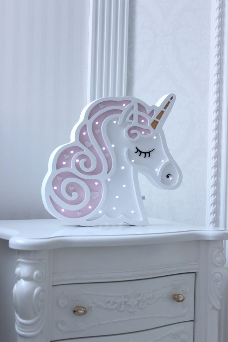 Nightlight unicorn unicorn lamp kids' room decorUnicorn image 0