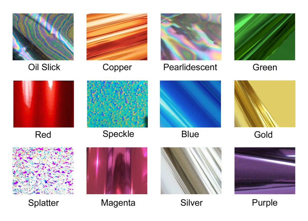 Mylar Foils for Crafting Etsy