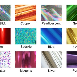 Mylar Foils for Crafting