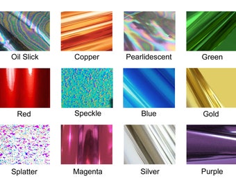 Láminas de Mylar para manualidades