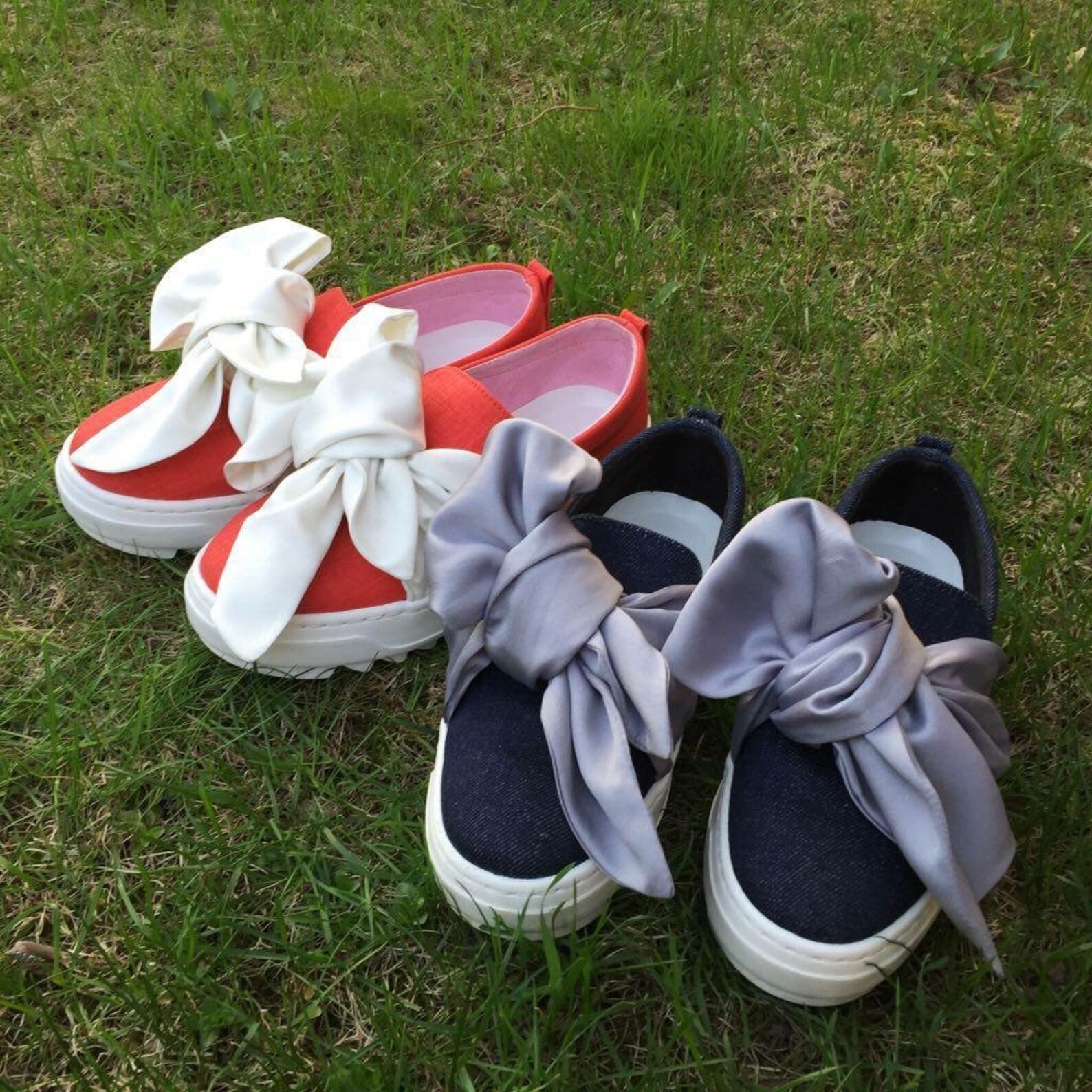 slip on denim shoes