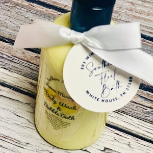 Lemon Meringue Body Wash & Bubble Bath