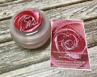 Rhassoul & Rose Clay mask Ready To Use