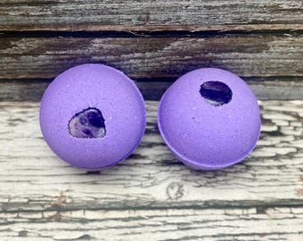 Amethyst Lavender Bath Bomb