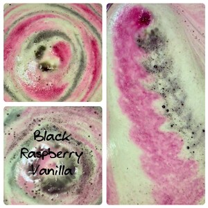 Black Raspberry Vanilla Bath Bomb