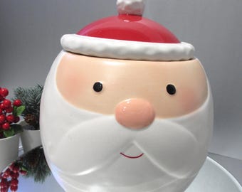 【クリスマスセール】EMPIRE サンタクッキージャー　クリスマス サンタスナッククッキージャー - Etsy 日本