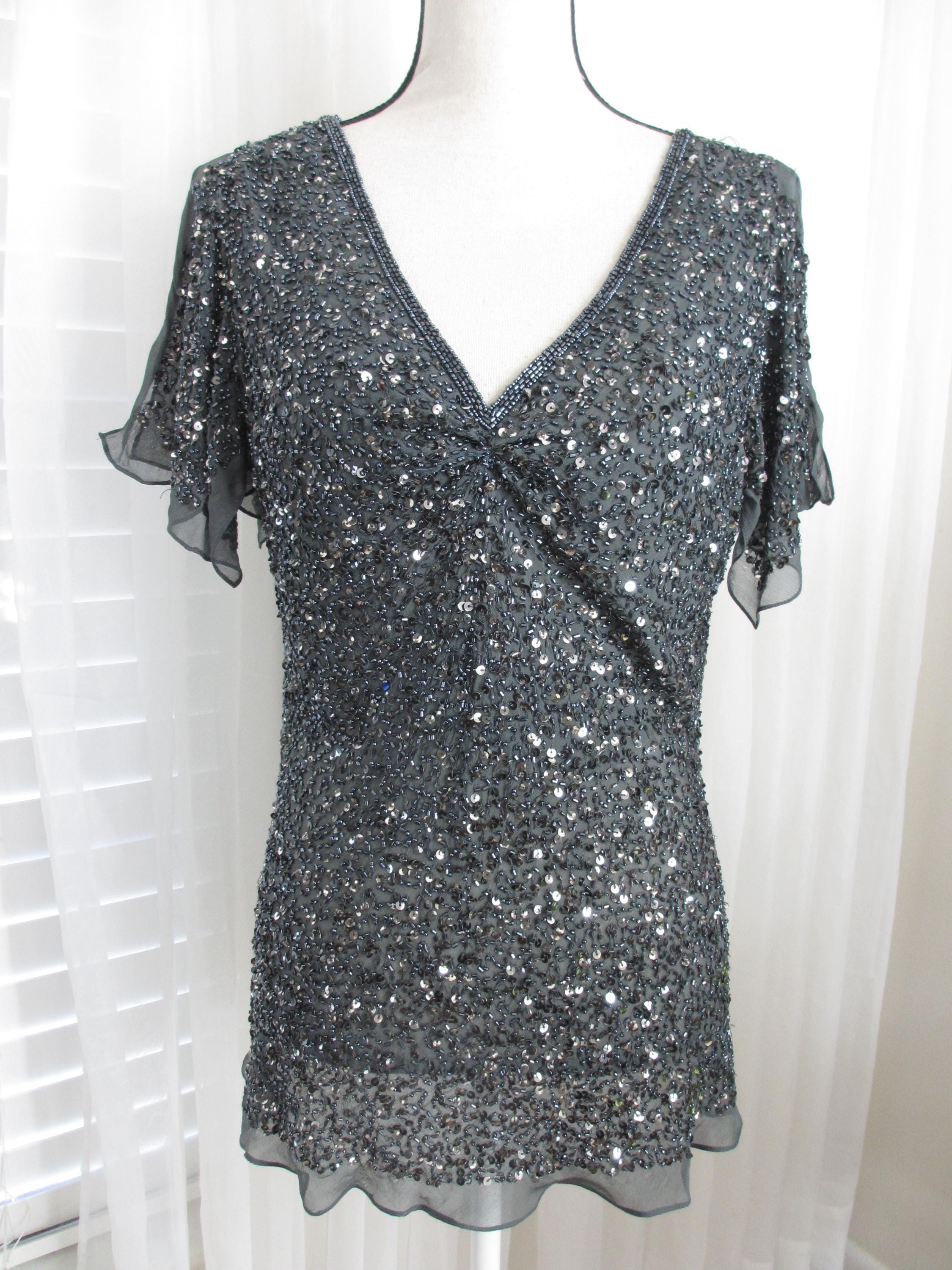 princess polly baby blue dress Adrianna Papell Plus Size Beaded V-neck Maxi Dress in Blue main image 1