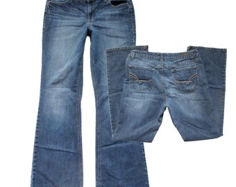 Vintage LEI Sophia Flare Jeans - Dark Wash Y2K Denim