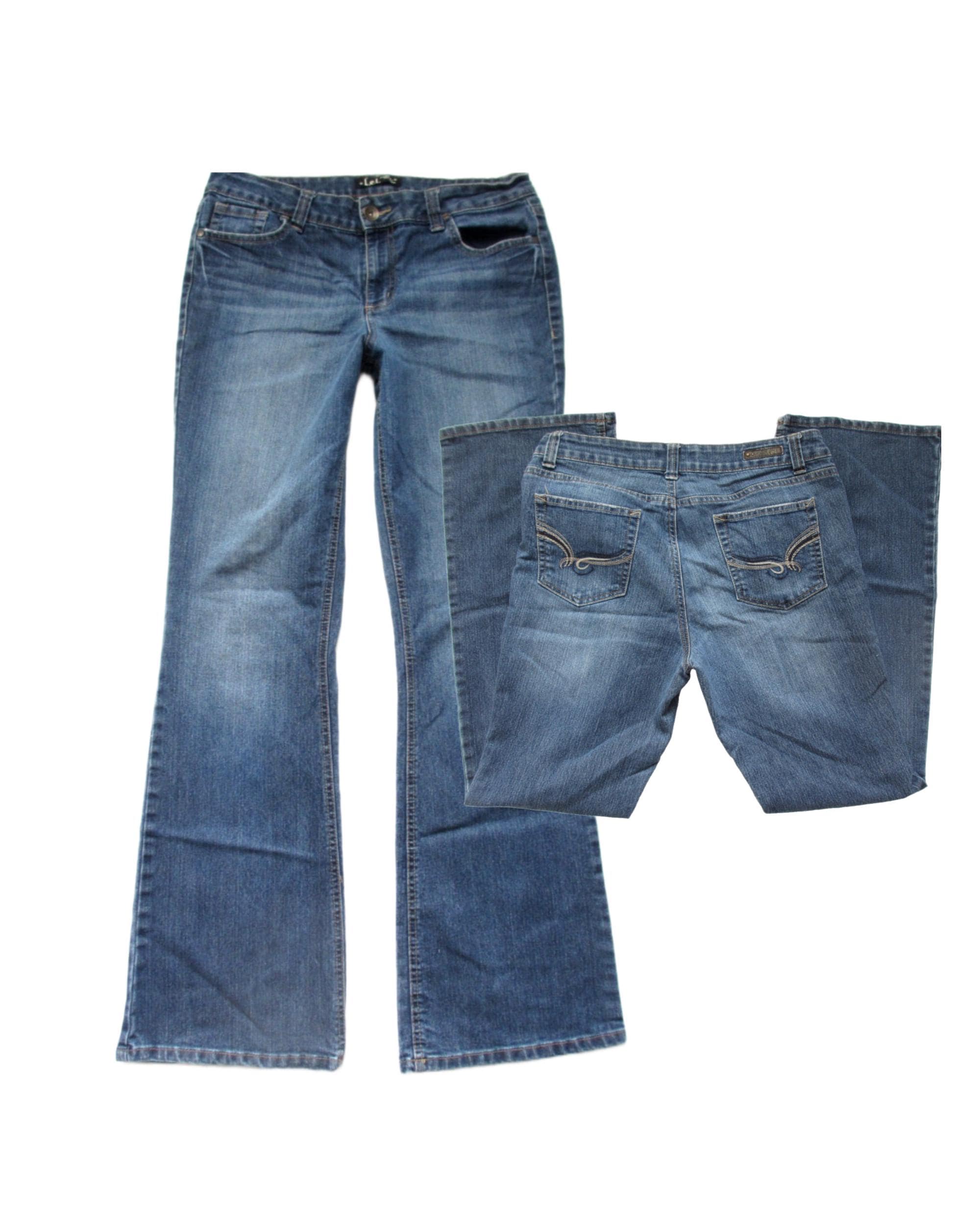 まい♡ 2000's doublewest damage flare denim y2k Y2k Flare Jeans - Etsy